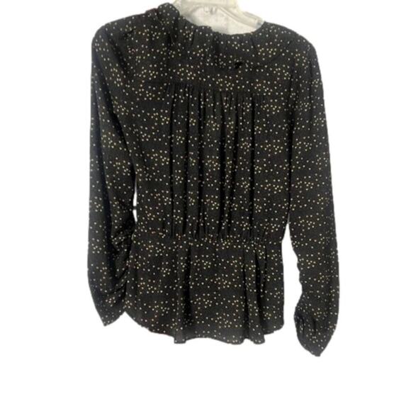 CABI FLORAL BLOUSE‎ RUFFLE FRONT SIZE XS - Picture 2 of 5